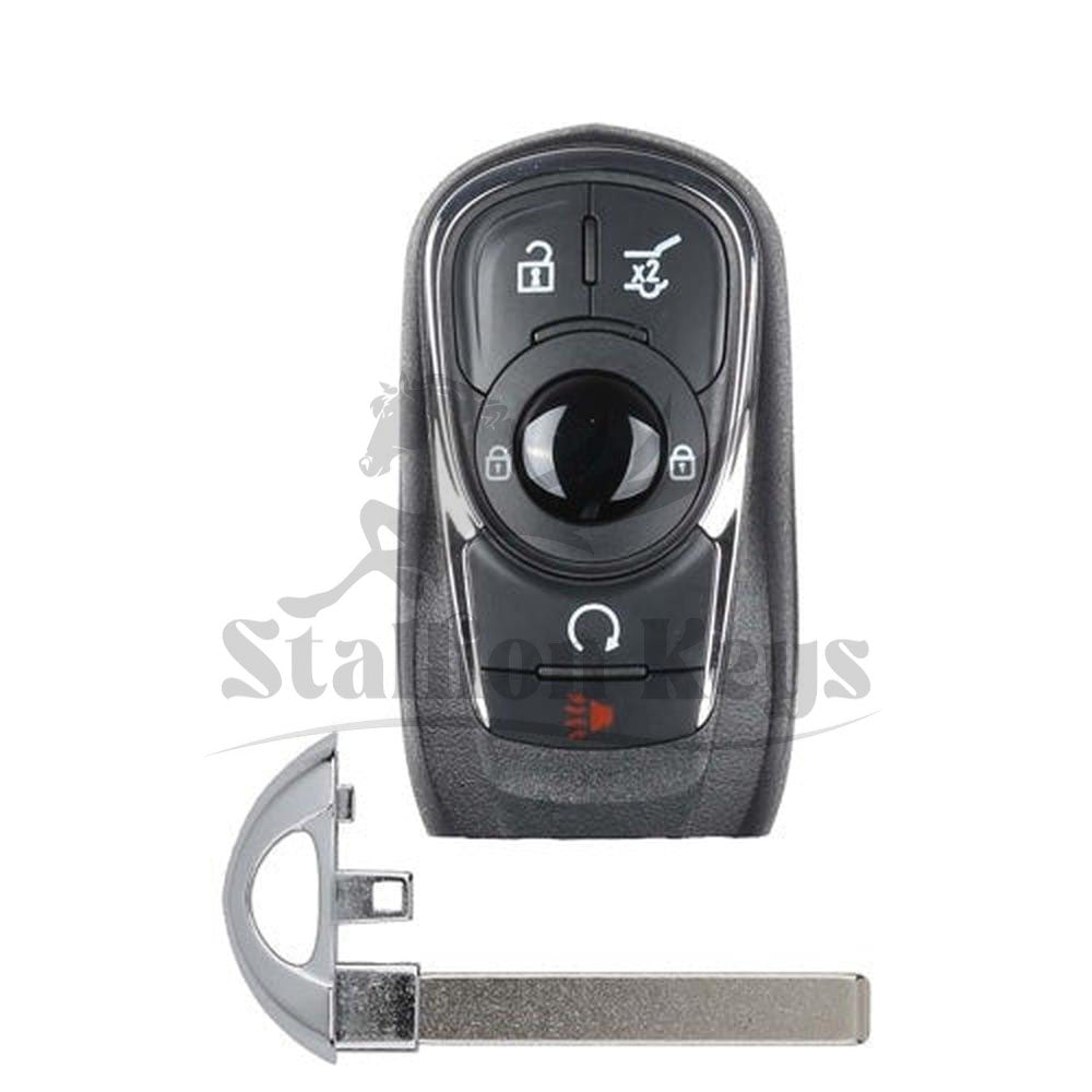 2017-2020 Buick Envision Smart PEPS Key 5B Hatch / Remote Start / HYQ4AA / 315 MHz / AFTERMARKET 2017-2020 Buick Envision Smart PEPS Key 5B Hatch / Remote Start / HYQ4AA / 315 MHz / AFTERMARKET